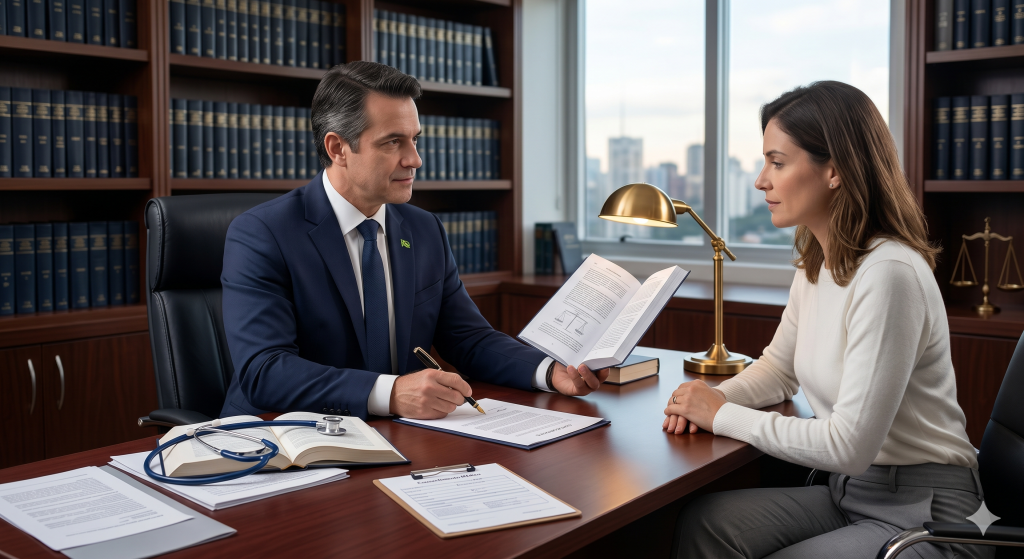 Advogado especialista em Direito da Saúde orientando paciente sobre os direitos do paciente garantidos pela Lei 15.378/2026 — Ávila Nascimento Advocacia, Rio de JaneiroTítulo da imagem (title)Estatuto do Paciente — Direitos do Paciente Garantidos pela Lei 15.378/2026